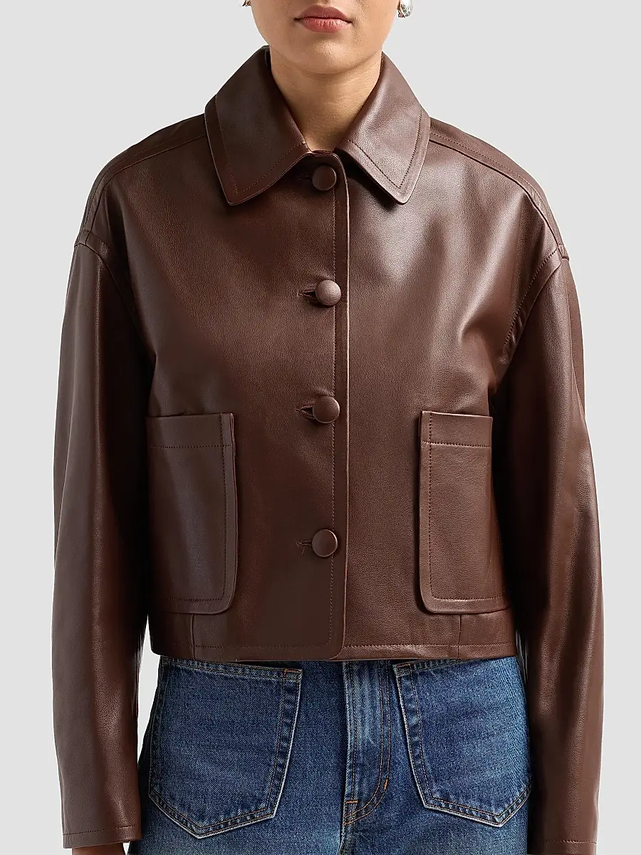 A.L.C. A. L.C. Women's Brooks Leather Jacket | Thumbnail 5 A.L.C. A. L.C. Women's Brooks Leather Jacket | Thumbnail 5