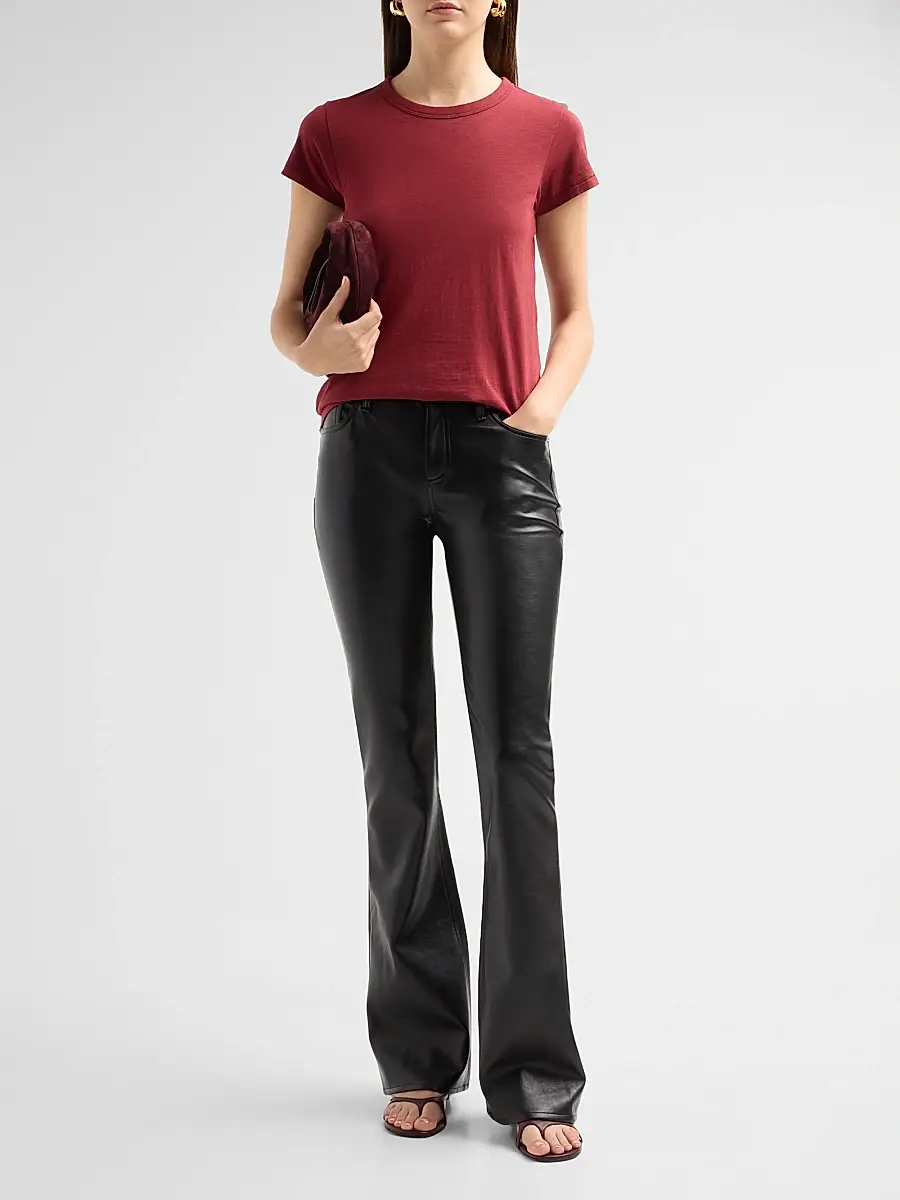 rag & bone Women's The Slub Cotton T-Shirt | Thumbnail 2 rag & bone Women's The Slub Cotton T-Shirt | Thumbnail 2