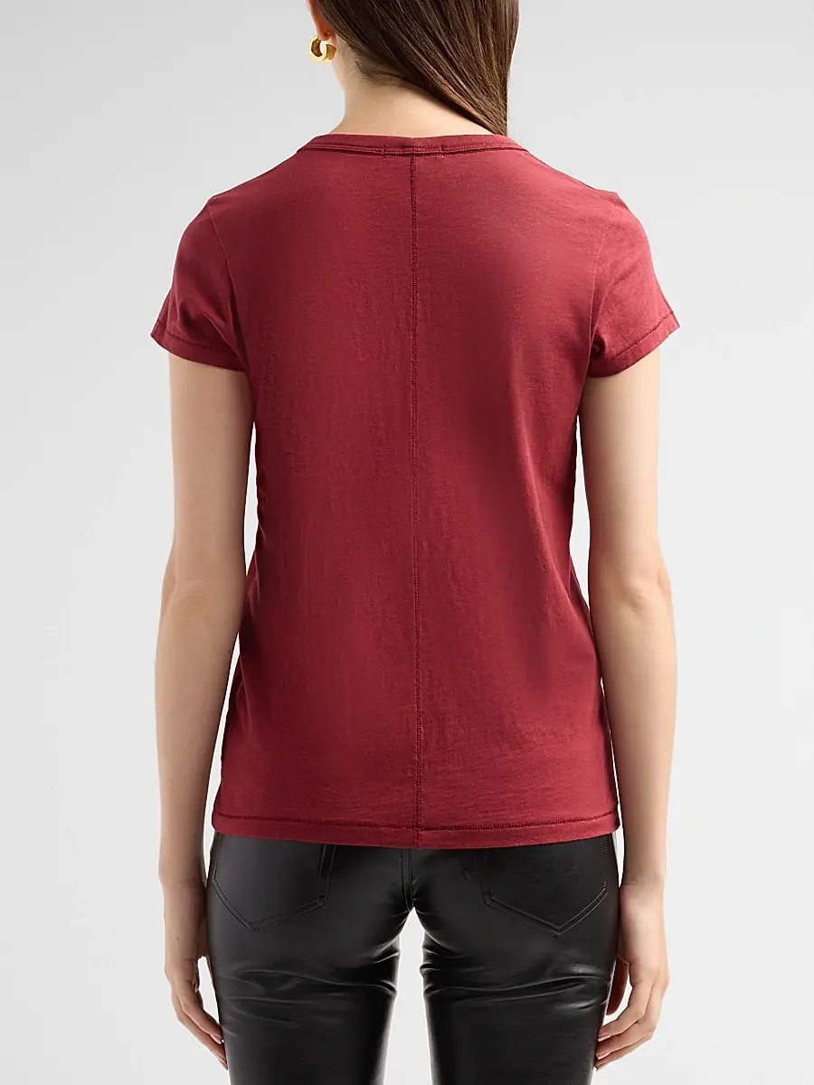 rag & bone Women's The Slub Cotton T-Shirt | Thumbnail 3 rag & bone Women's The Slub Cotton T-Shirt | Thumbnail 3