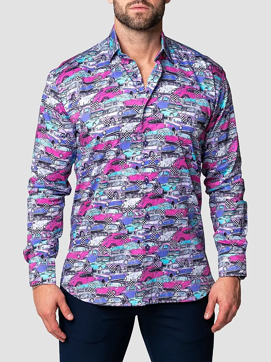 Maceoo Men's Fibonacci Vin Multi Shirt | Thumbnail 2 Maceoo Men's Fibonacci Vin Multi Shirt | Thumbnail 2