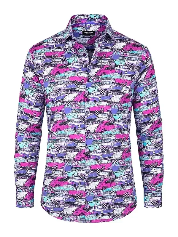 Men's Fibonacci Vin Multi Shirt Men's Fibonacci Vin Multi Shirt