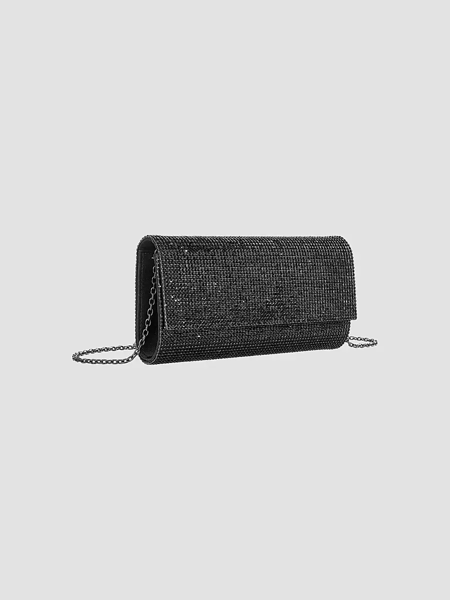 Judith Leiber Couture Women's Perry Crystal-Embellished Clutch-On-Chain | Thumbnail 4 Judith Leiber Couture Women's Perry Crystal-Embellished Clutch-On-Chain | Thumbnail 4