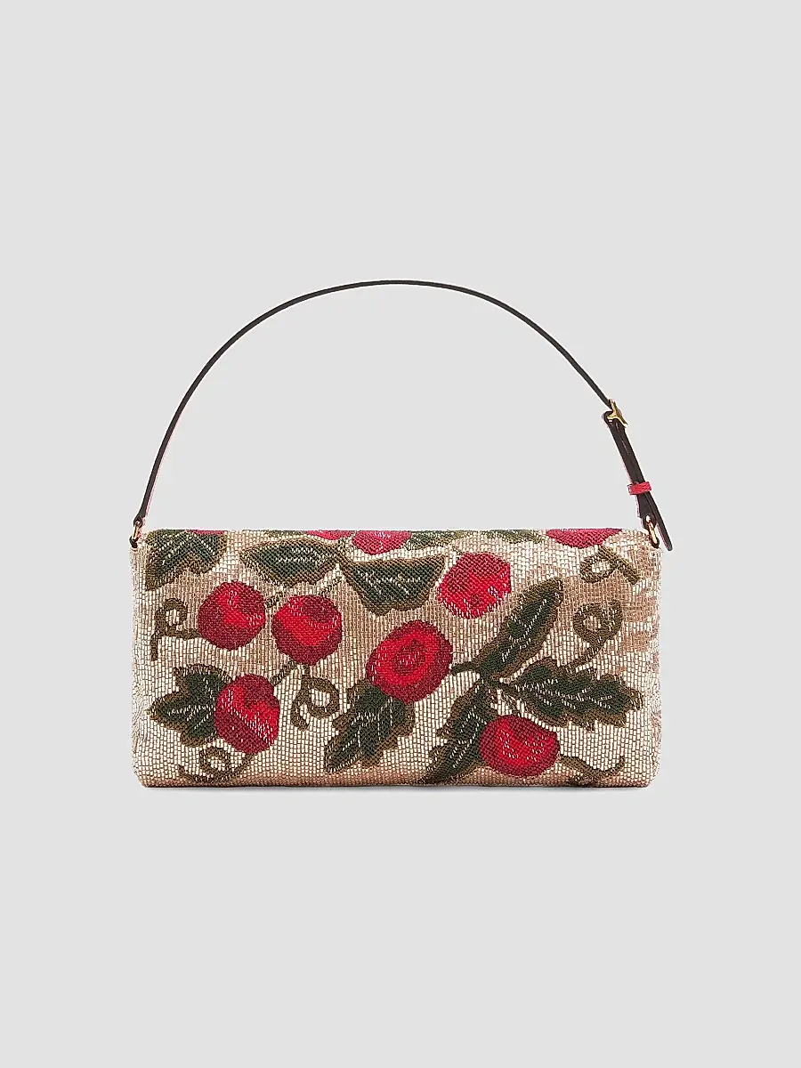 Valentino Women's Devain Embroidered Small Top Handle Bag | Thumbnail 6 Valentino Women's Devain Embroidered Small Top Handle Bag | Thumbnail 6