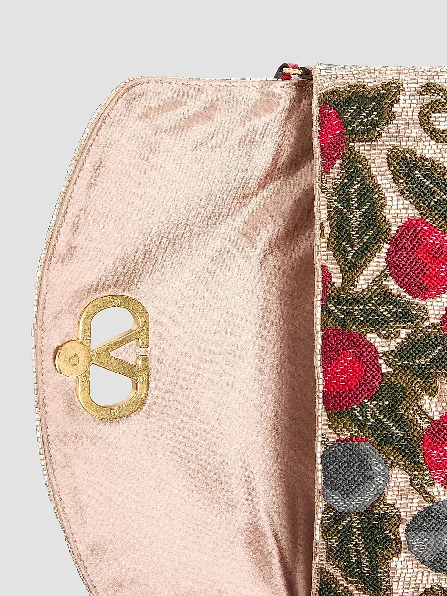 Valentino Women's Devain Embroidered Small Top Handle Bag | Thumbnail 7 Valentino Women's Devain Embroidered Small Top Handle Bag | Thumbnail 7