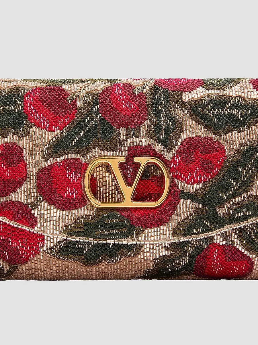 Valentino Women's Devain Embroidered Small Top Handle Bag | Thumbnail 8 Valentino Women's Devain Embroidered Small Top Handle Bag | Thumbnail 8
