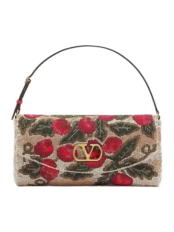 Women's Devain Embroidered Small Top Handle Bag