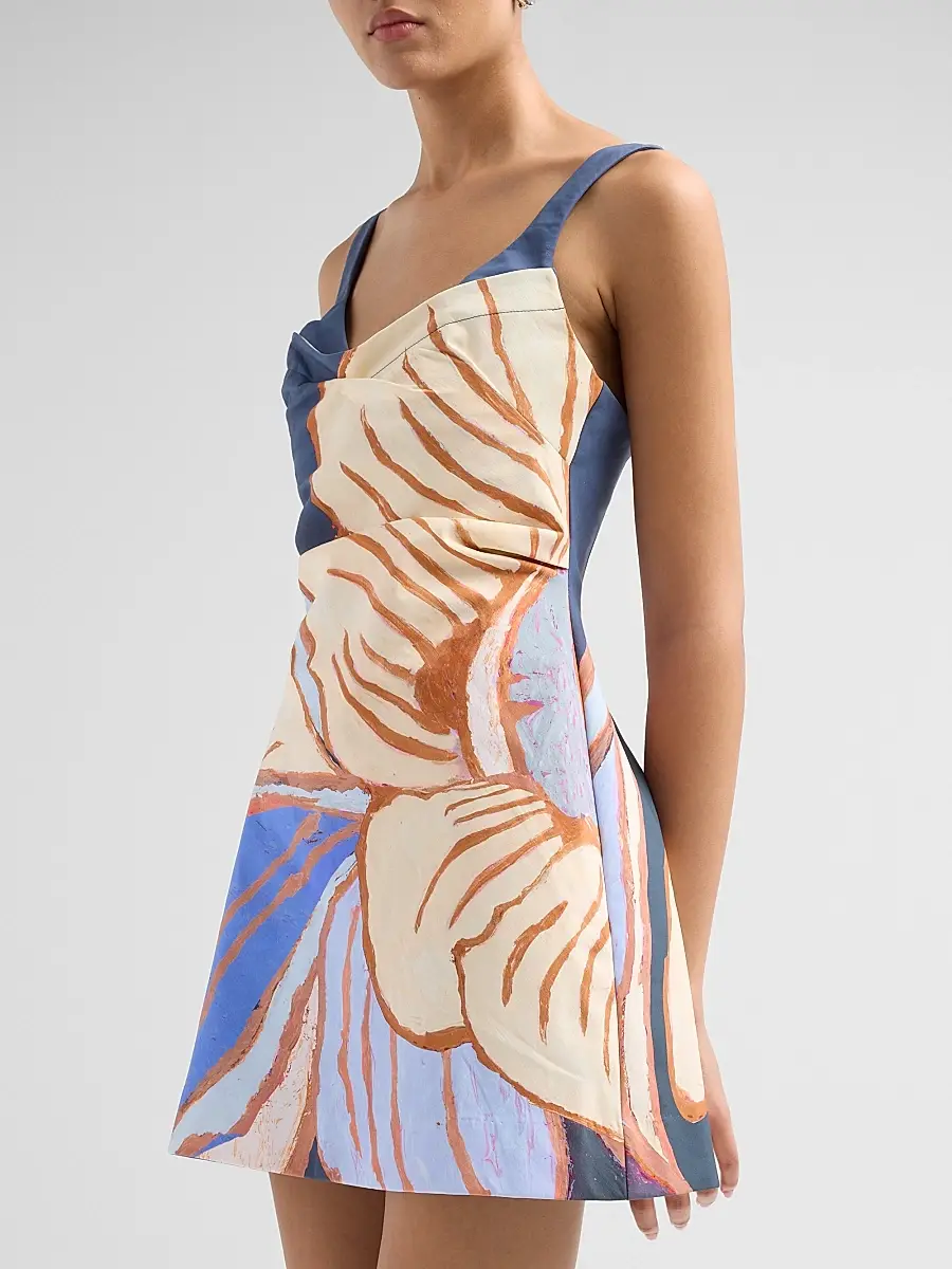 ACLER Women's Femme Fatale Glider Floral Mini Dress | Thumbnail 5 ACLER Women's Femme Fatale Glider Floral Mini Dress | Thumbnail 5