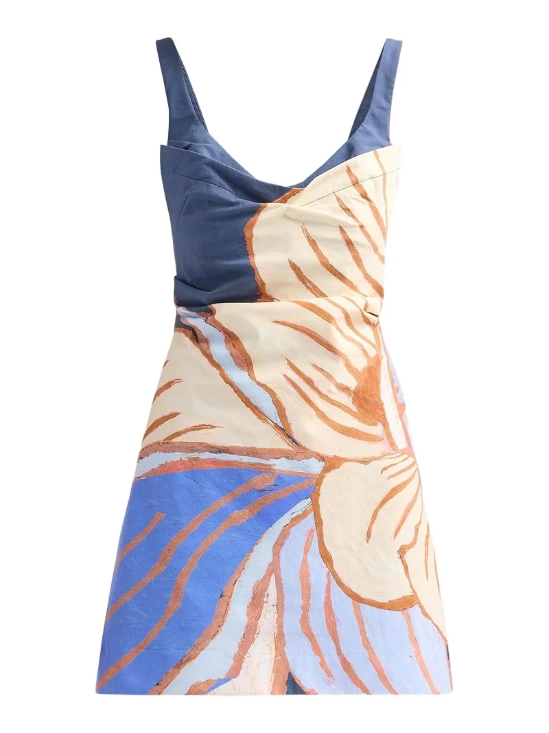 Women's Femme Fatale Glider Floral Mini Dress Women's Femme Fatale Glider Floral Mini Dress