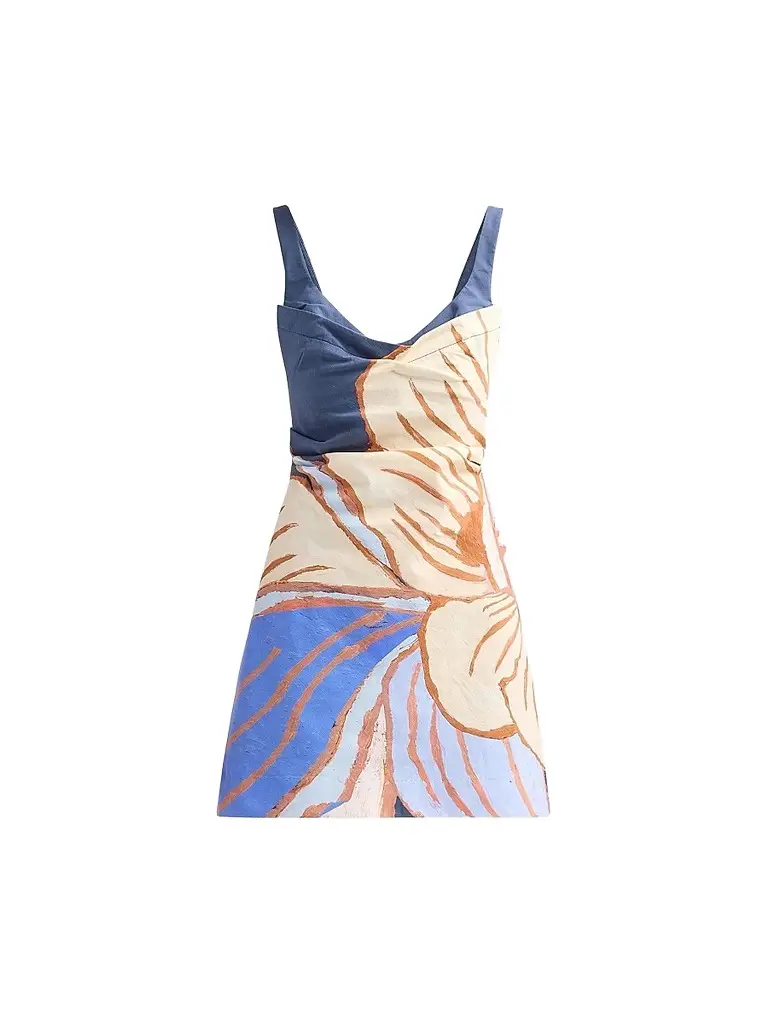 ACLER Women's Femme Fatale Glider Floral Mini Dress
