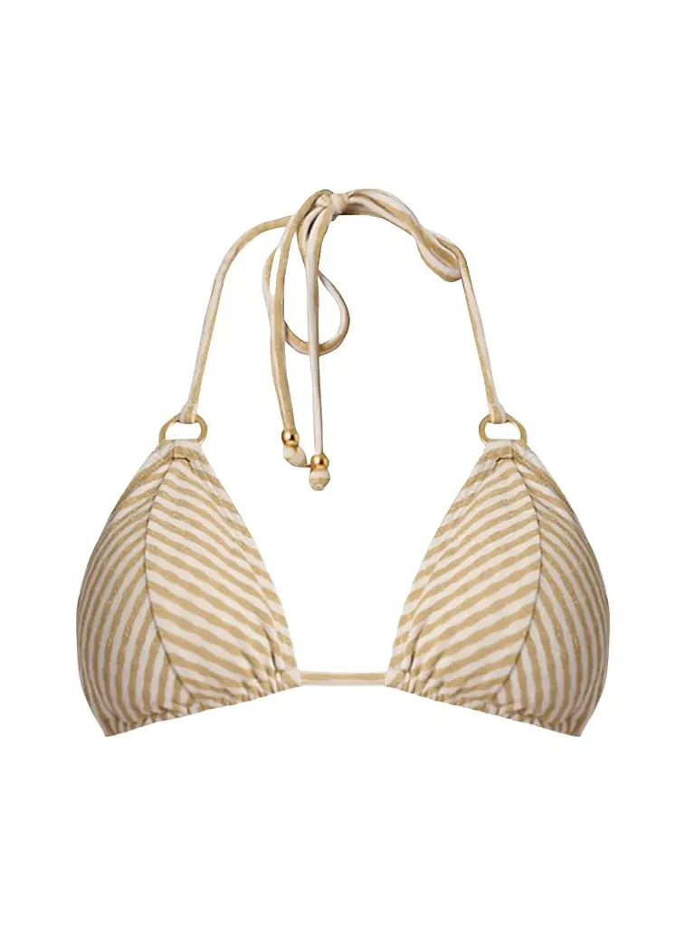 Shoshanna Women's Mitered Triangle Bikini Top