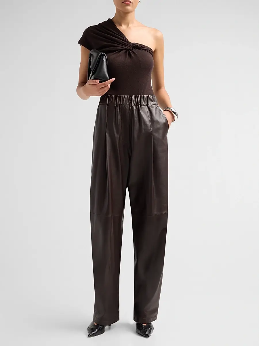 A.L.C. A. L.C. Women's Kaylee Merino Wool One-Shoulder Top | Thumbnail 2 A.L.C. A. L.C. Women's Kaylee Merino Wool One-Shoulder Top | Thumbnail 2