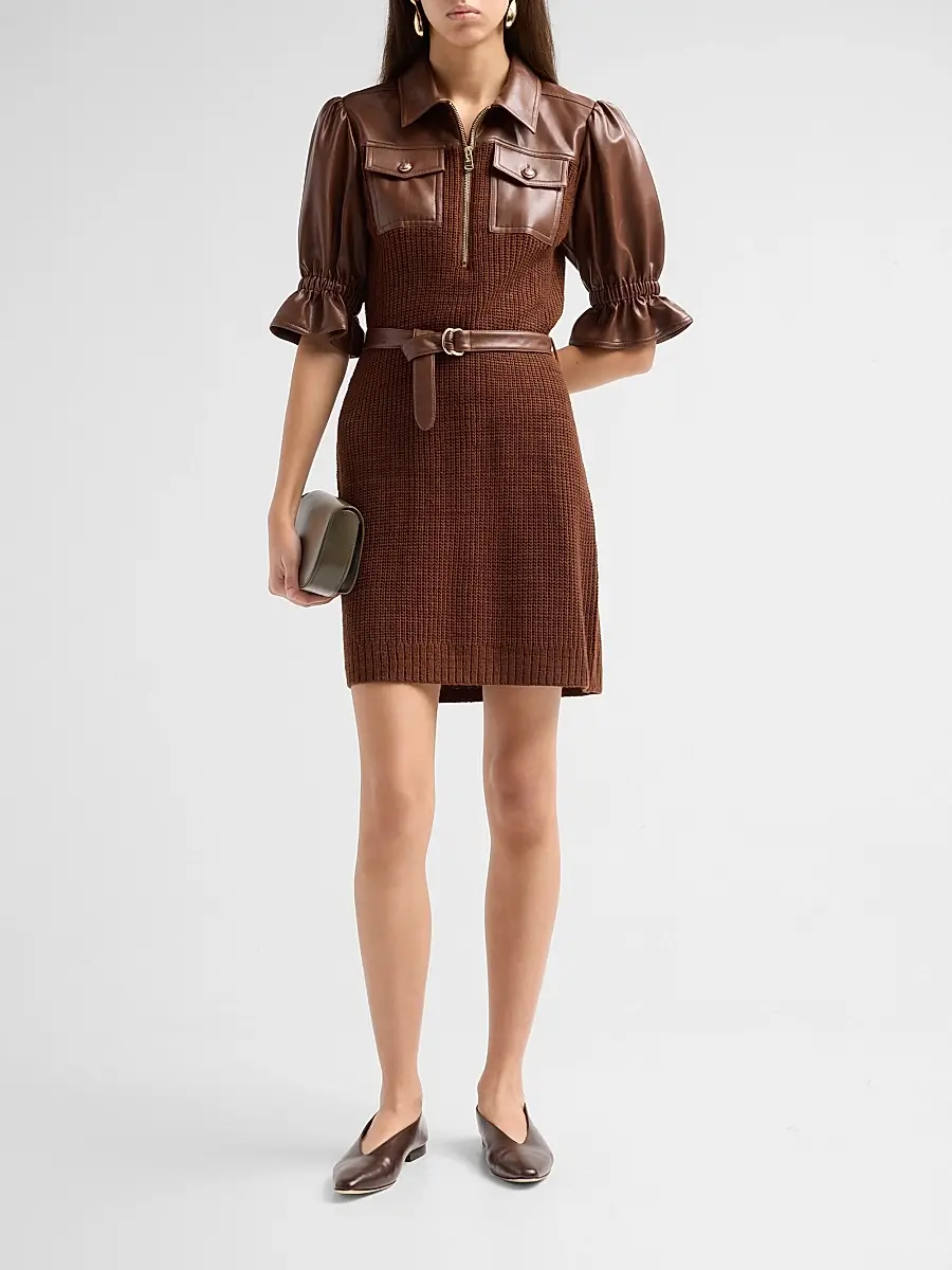 Cinq à Sept Women's Holly Midi Sweaterdress | Thumbnail 2 Cinq à Sept Women's Holly Midi Sweaterdress | Thumbnail 2