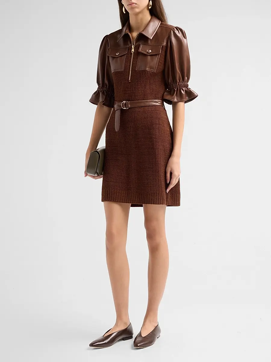 Cinq à Sept Women's Holly Midi Sweaterdress | Thumbnail 4 Cinq à Sept Women's Holly Midi Sweaterdress | Thumbnail 4