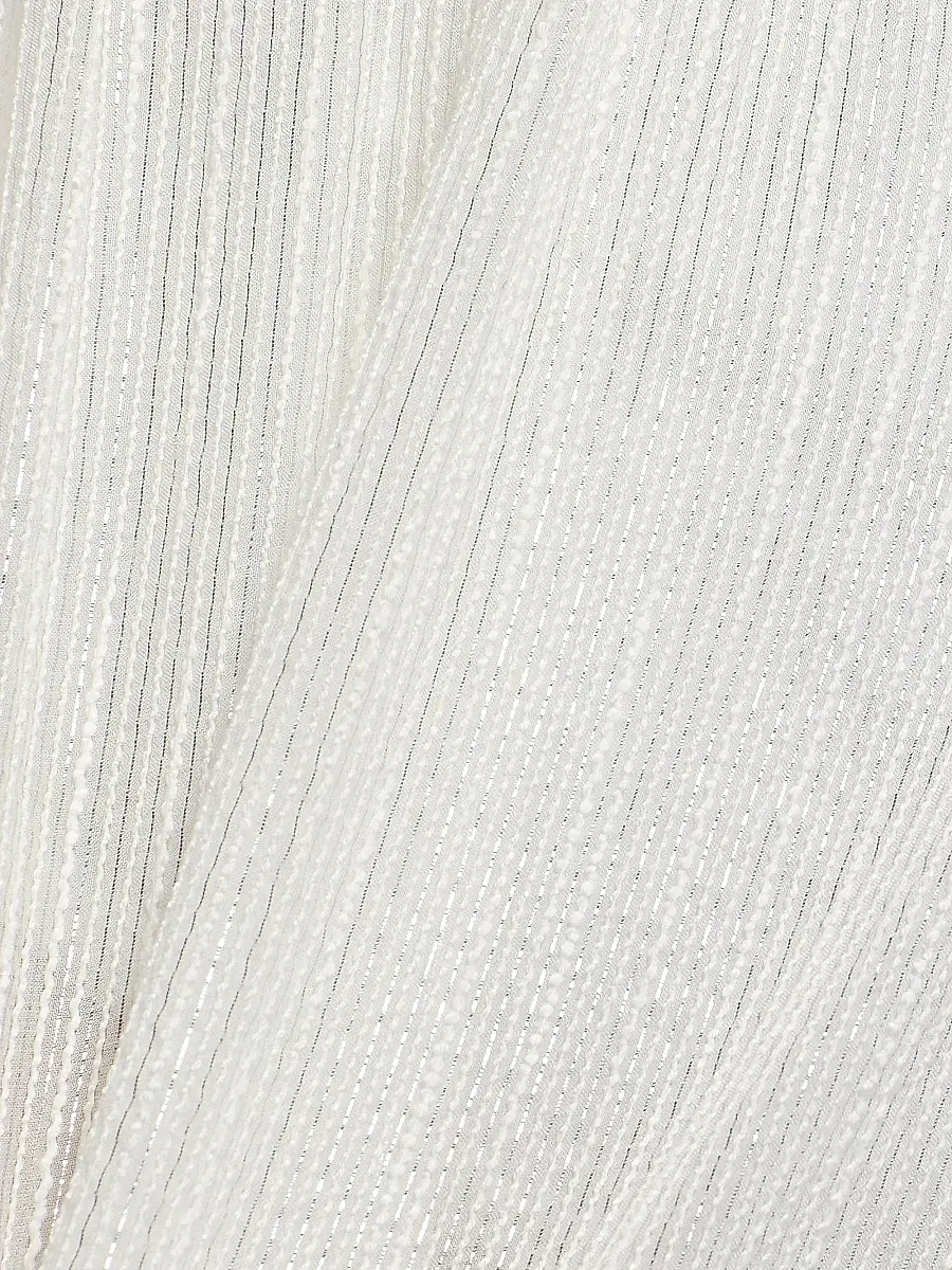 Milly Women's Vince Pinstriped Cover-Up Robe | Thumbnail 6 Milly Women's Vince Pinstriped Cover-Up Robe | Thumbnail 6
