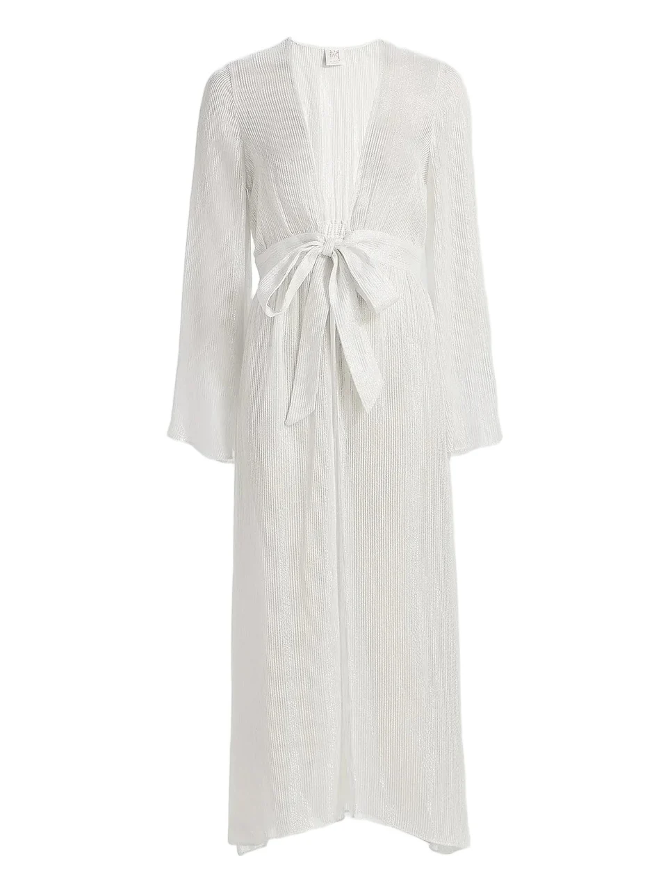 Milly Women's Vince Pinstriped Cover-Up Robe