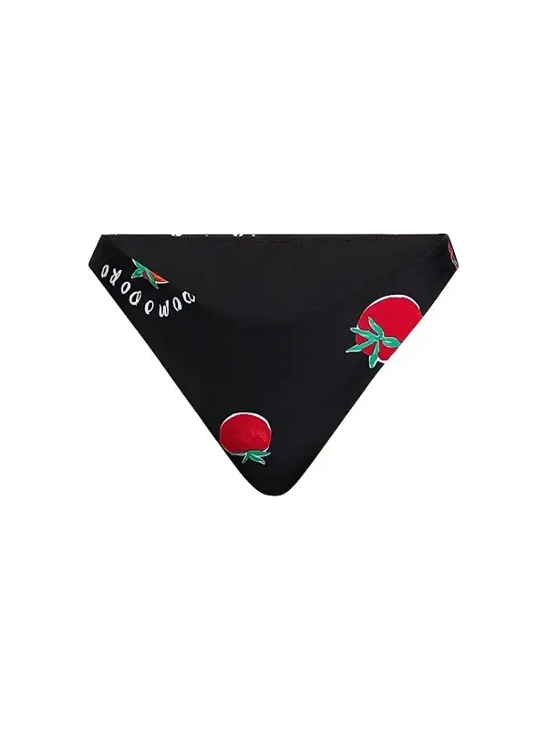 Milly Women's Margot Pomodoro Bikini Bottom