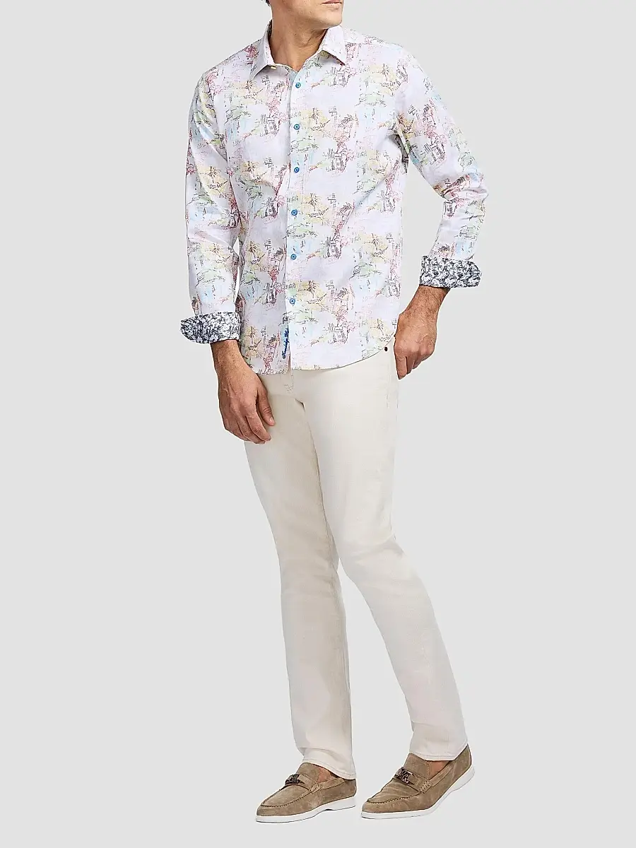 Robert Graham Men's Payson Woven Shirt | Thumbnail 2 Robert Graham Men's Payson Woven Shirt | Thumbnail 2