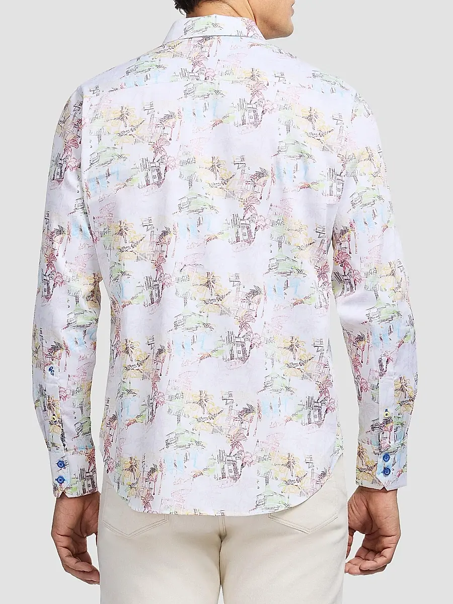 Robert Graham Men's Payson Woven Shirt | Thumbnail 5 Robert Graham Men's Payson Woven Shirt | Thumbnail 5