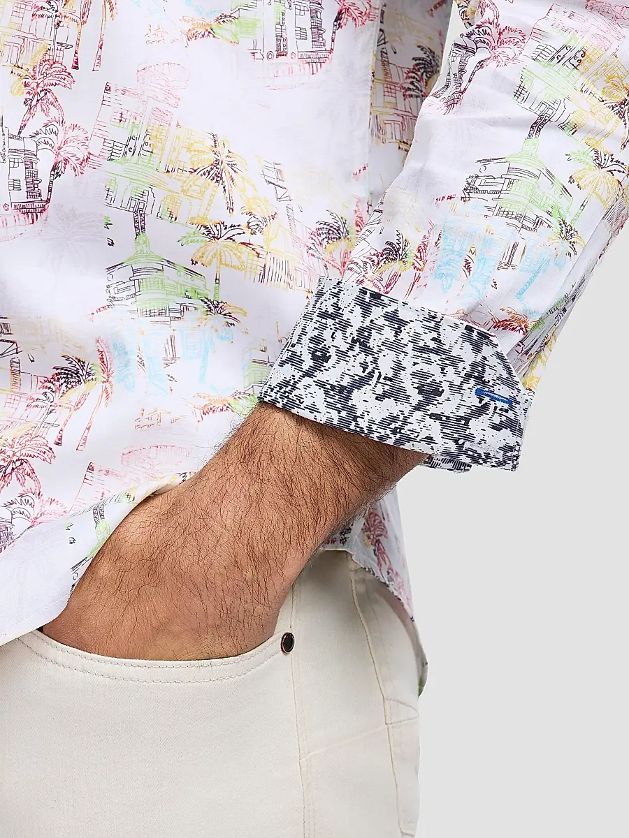 Robert Graham Men's Payson Woven Shirt | Thumbnail 6 Robert Graham Men's Payson Woven Shirt | Thumbnail 6