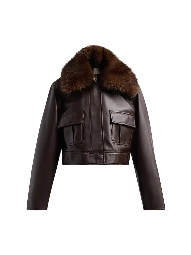 Zimmermann Women's Valiant Leather Jacket