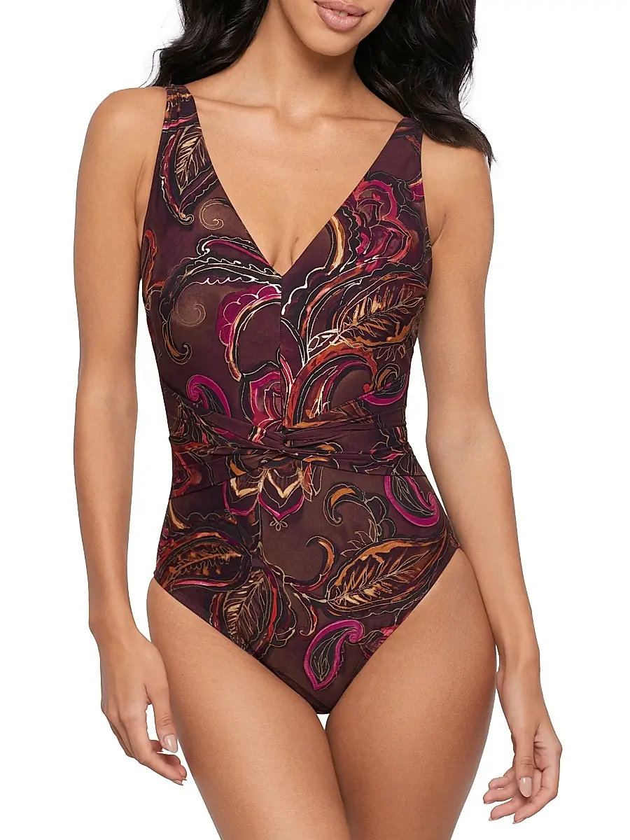 Magicsuit Women's Empress Esti Botanical Print One-Piece Swimsuit | Thumbnail 2 Magicsuit Women's Empress Esti Botanical Print One-Piece Swimsuit | Thumbnail 2