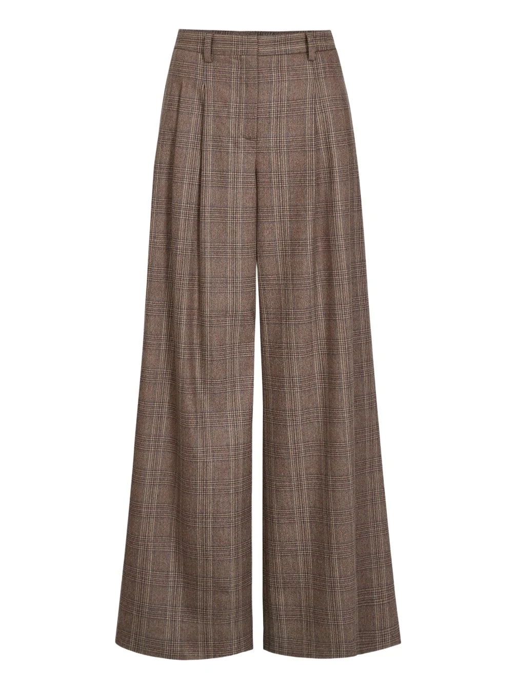Women's Avery Plaid Wool-Blend Pants Women's Avery Plaid Wool-Blend Pants