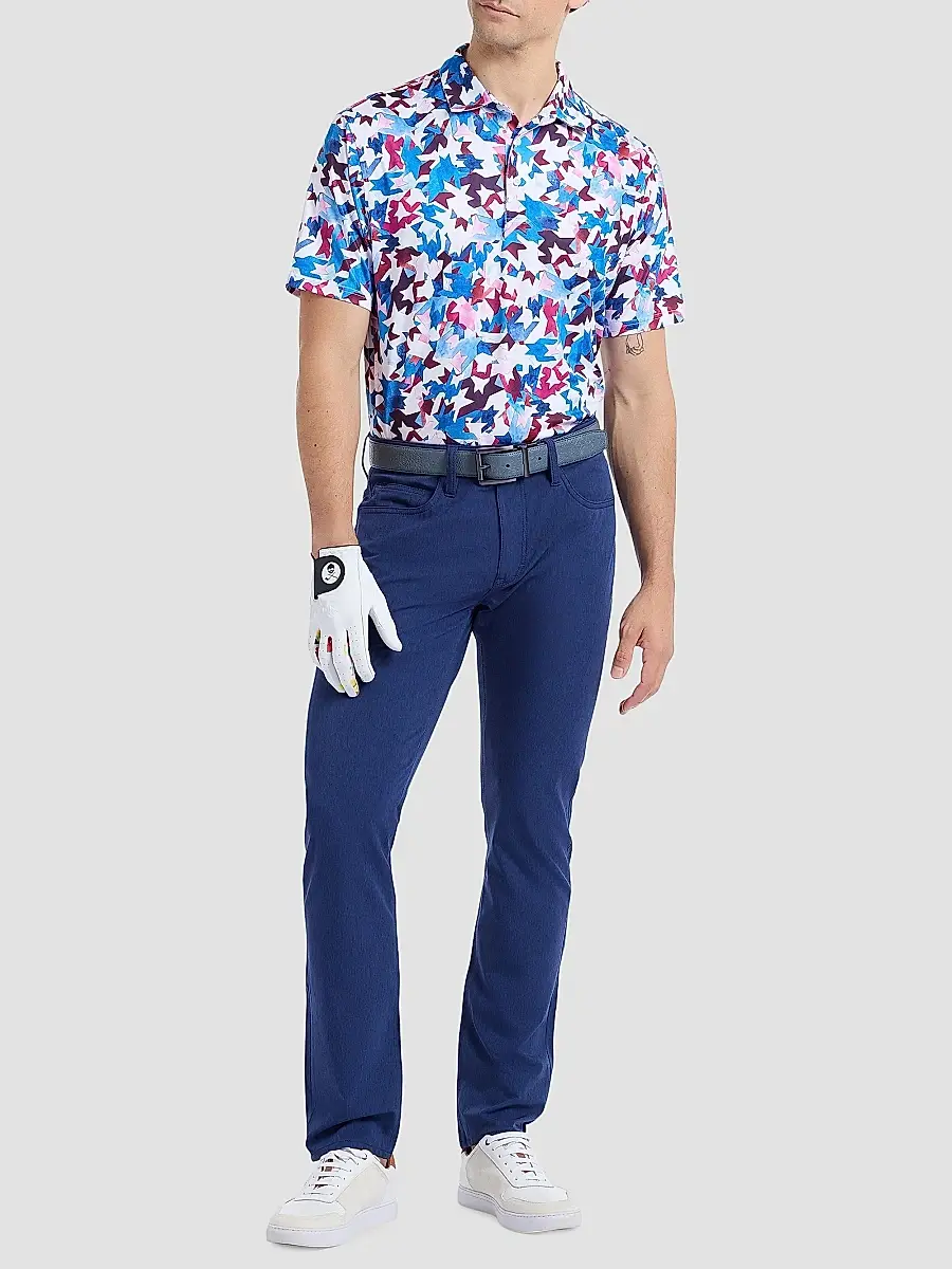 Robert Graham Men's Bartlow Knit Polo Shirt | Thumbnail 2