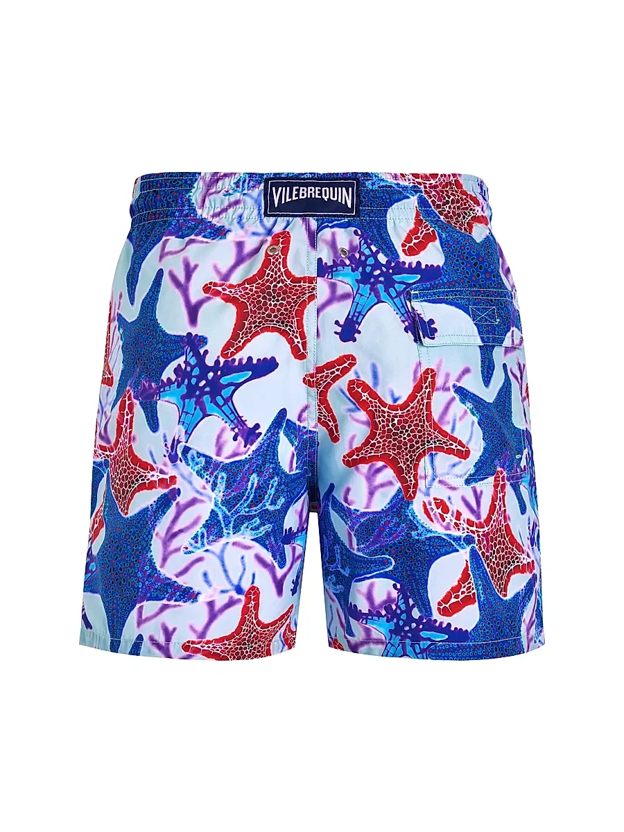 Vilebrequin Men's Glowed Stars Swim Trunks | Thumbnail 3 Vilebrequin Men's Glowed Stars Swim Trunks | Thumbnail 3