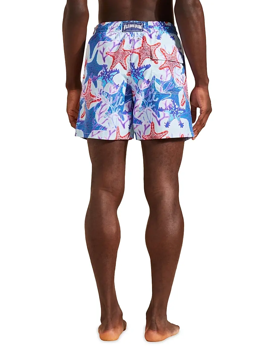 Vilebrequin Men's Glowed Stars Swim Trunks | Thumbnail 5 Vilebrequin Men's Glowed Stars Swim Trunks | Thumbnail 5