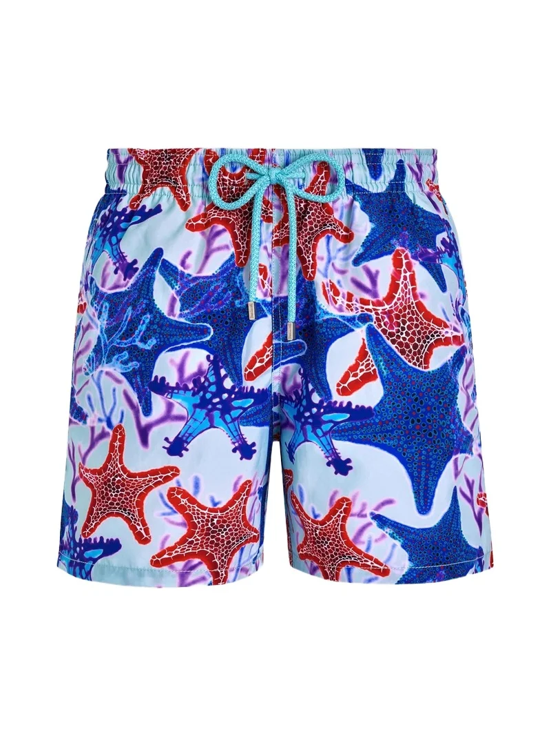Vilebrequin Men's Glowed Stars Swim Trunks