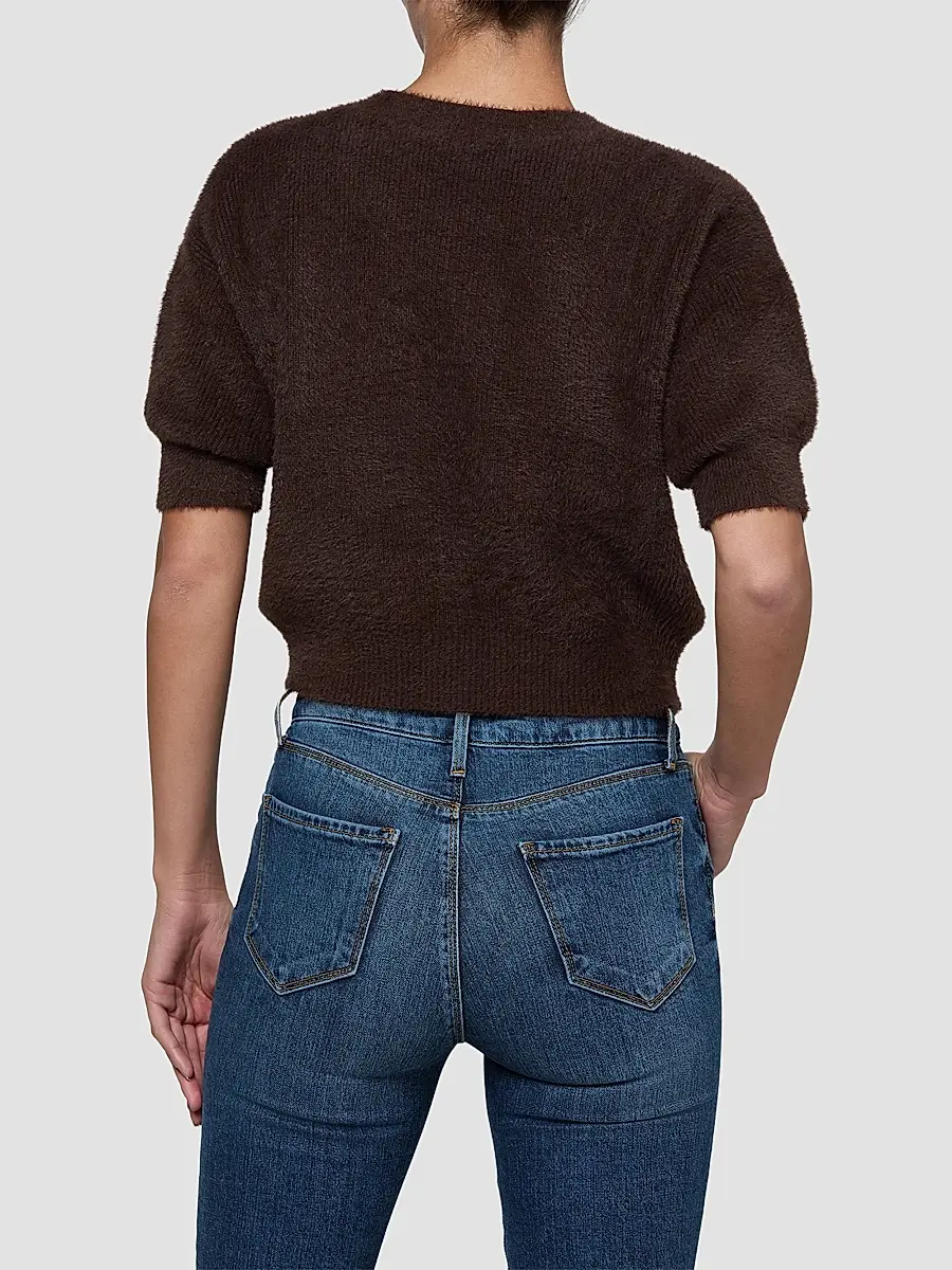 L'Agence Women's Guinevere Crop Sweater | Thumbnail 3