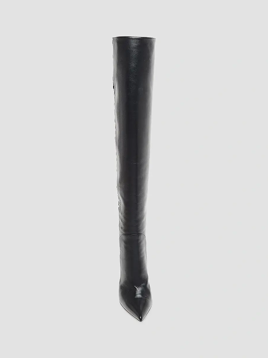 Gianvito Rossi Women's 105MM Leather Over-the-Knee Boots | Thumbnail 4