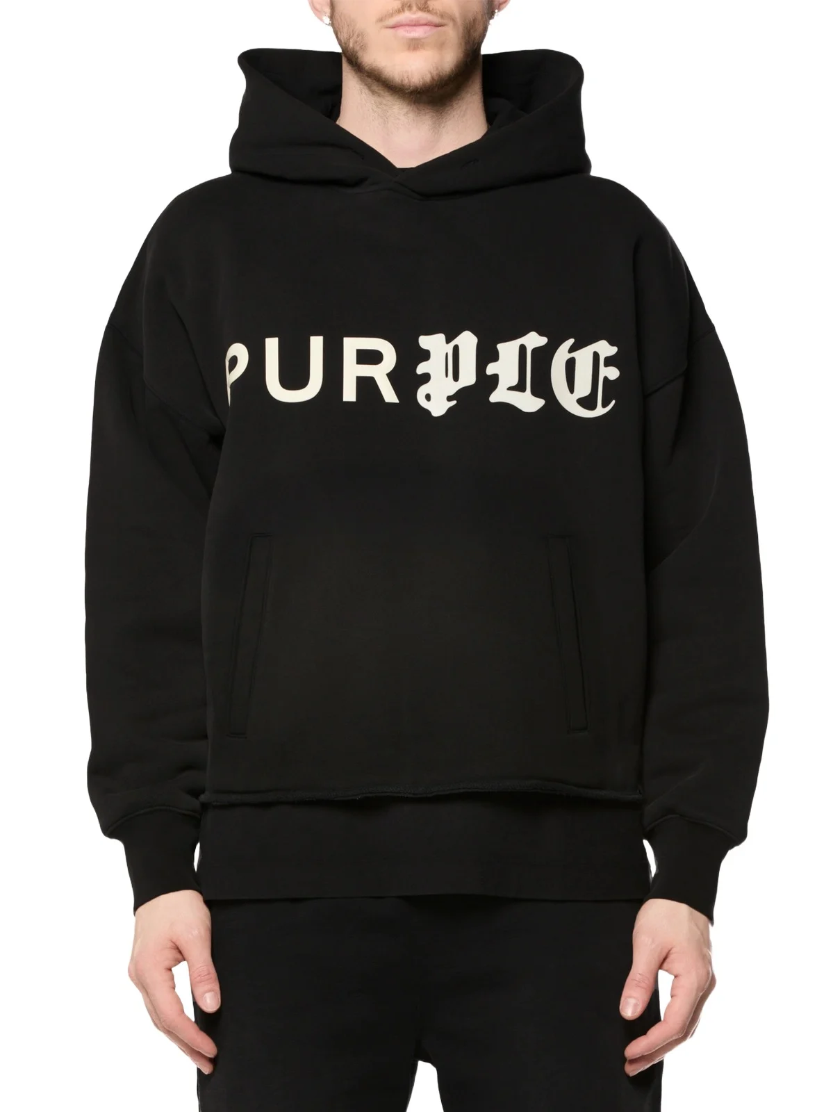 Men's Logo Cotton Fleece Heavyweight Hoodie Men's Logo Cotton Fleece Heavyweight Hoodie