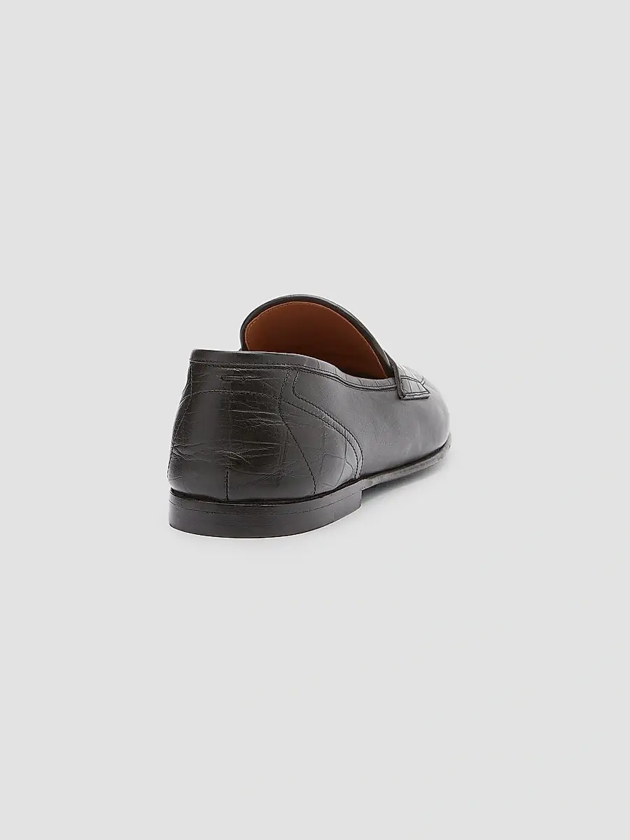Dolce & Gabbana Men's Leather & Alligator Loafers - Nero | Thumbnail 3 Dolce & Gabbana Men's Leather & Alligator Loafers - Nero | Thumbnail 3