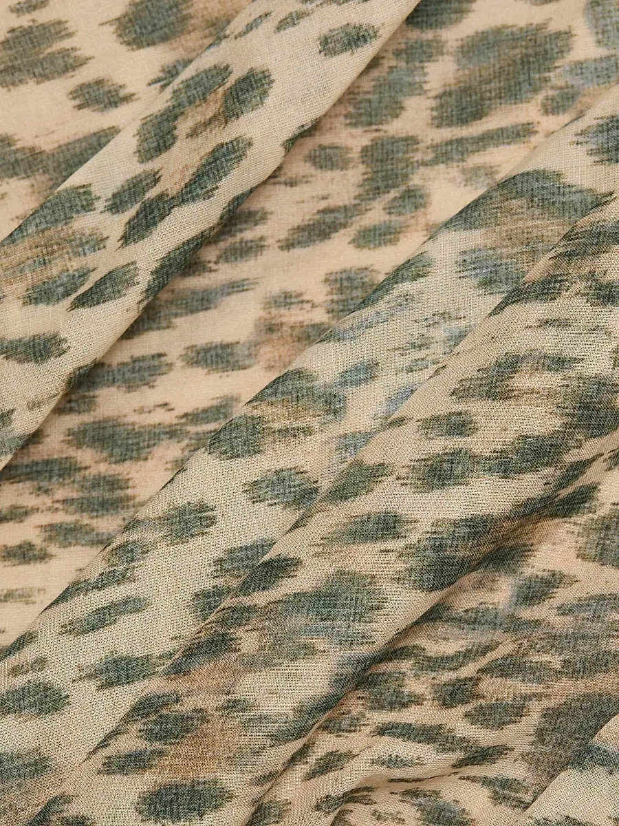 Ungaro Women's Jillian Leopard-Print Cotton Voile Midi-Dress | Thumbnail 7 Ungaro Women's Jillian Leopard-Print Cotton Voile Midi-Dress | Thumbnail 7