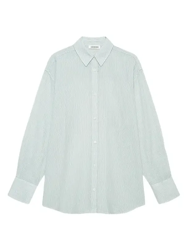 Women's Plaza Striped Cotton Shirt