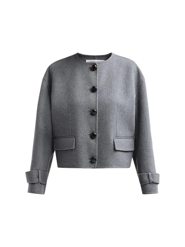 Women's Elaris Virgin Wool-Blend Crop Jacket Women's Elaris Virgin Wool-Blend Crop Jacket