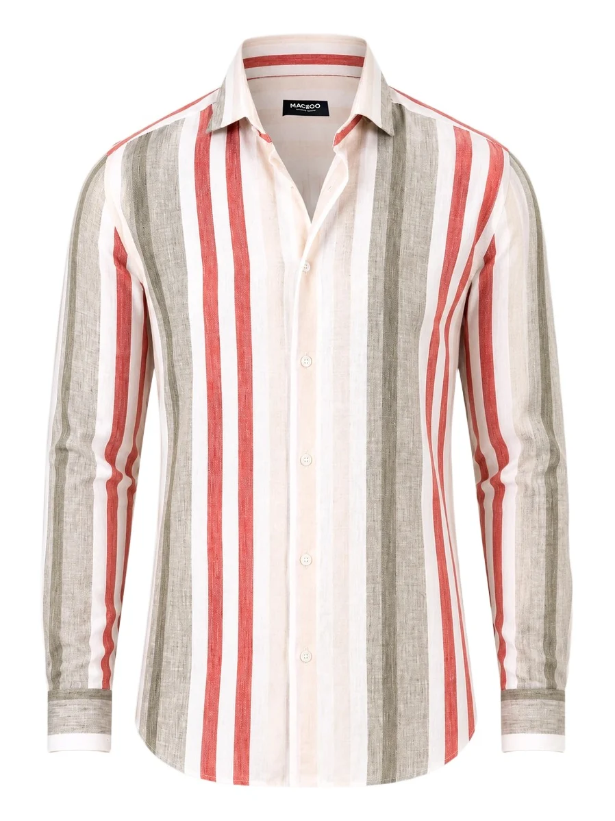 Men's Fibonacci Marthyr Bold Stripe Shirt Men's Fibonacci Marthyr Bold Stripe Shirt