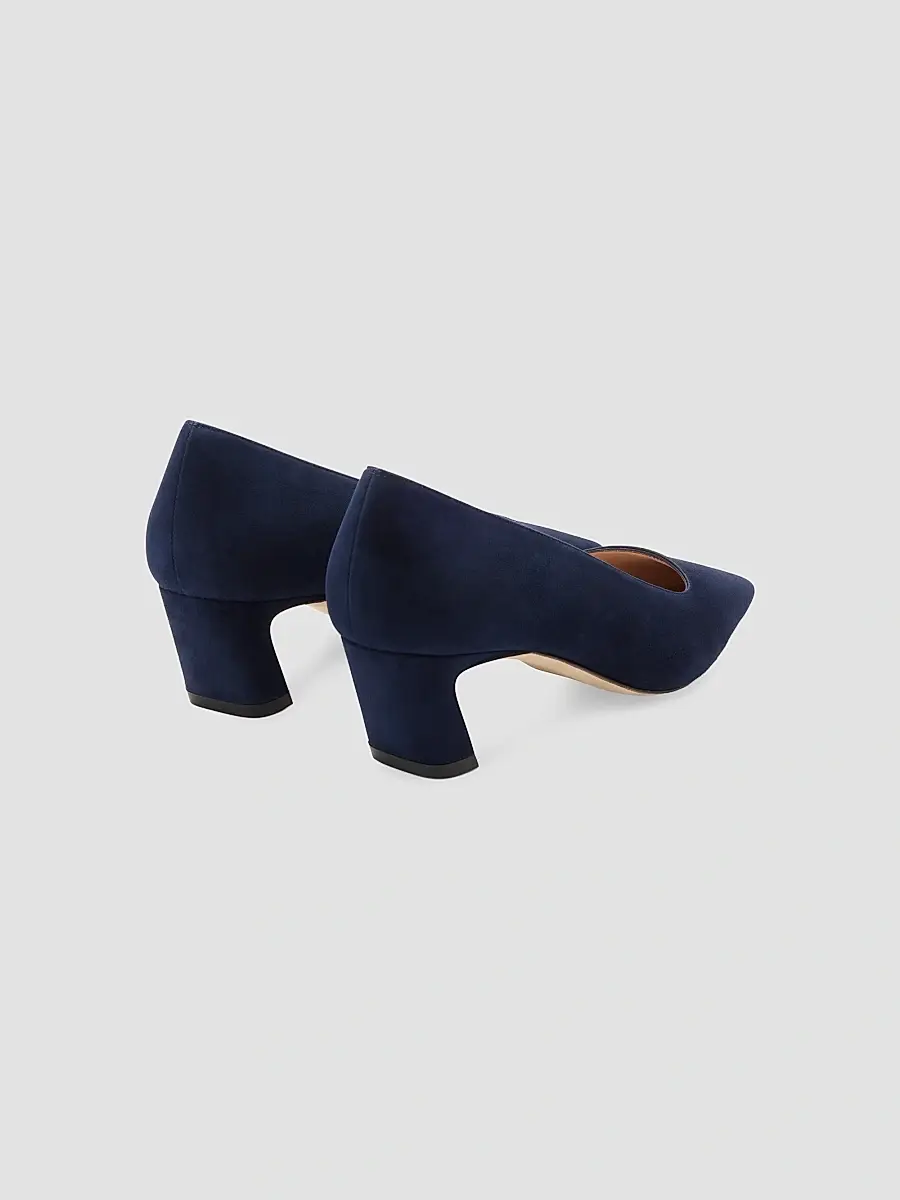 Stuart Weitzman Women's Stassi 50MM Suede Pumps | Thumbnail 3 Stuart Weitzman Women's Stassi 50MM Suede Pumps | Thumbnail 3