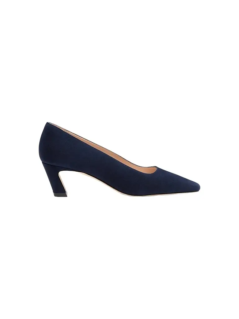 Stuart Weitzman Women's Stassi 50MM Suede Pumps
