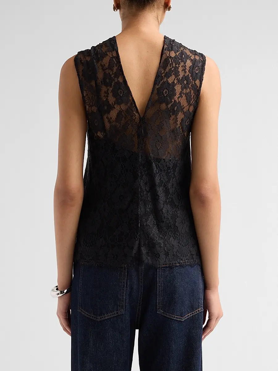 A.L.C. A. L.C. Women's Irina Floral Lace Top | Thumbnail 3 A.L.C. A. L.C. Women's Irina Floral Lace Top | Thumbnail 3