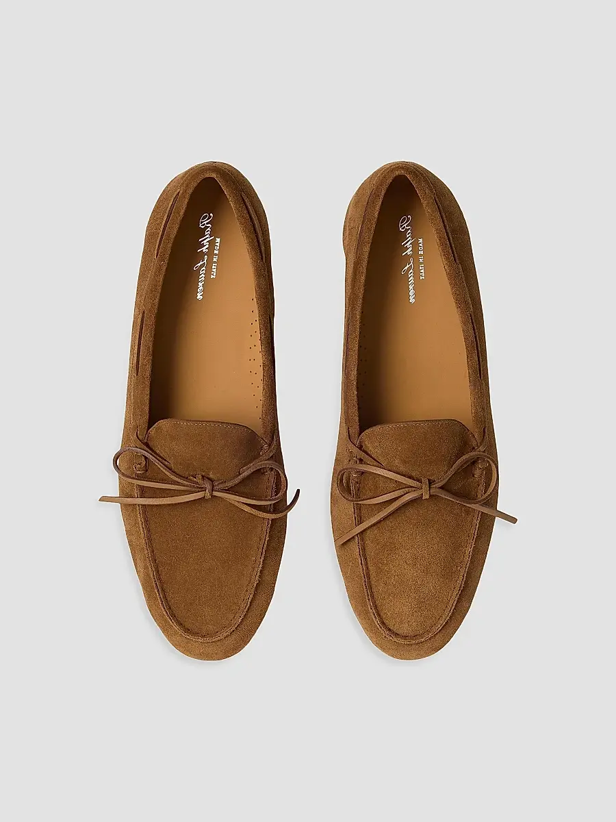 Ralph Lauren Purple Label Men's Beekman Tassel Suede Loafers | Thumbnail 4 Ralph Lauren Purple Label Men's Beekman Tassel Suede Loafers | Thumbnail 4