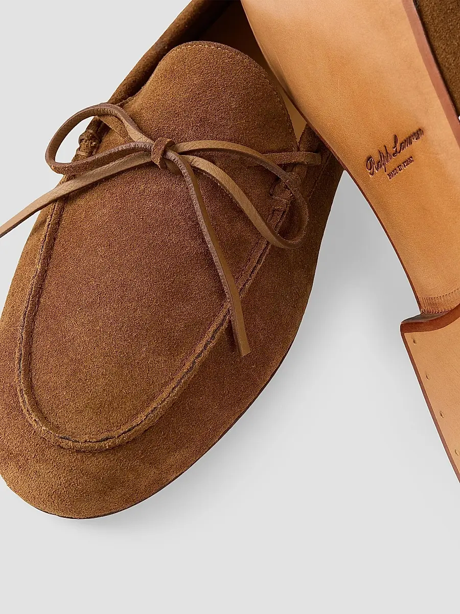 Ralph Lauren Purple Label Men's Beekman Tassel Suede Loafers | Thumbnail 5 Ralph Lauren Purple Label Men's Beekman Tassel Suede Loafers | Thumbnail 5