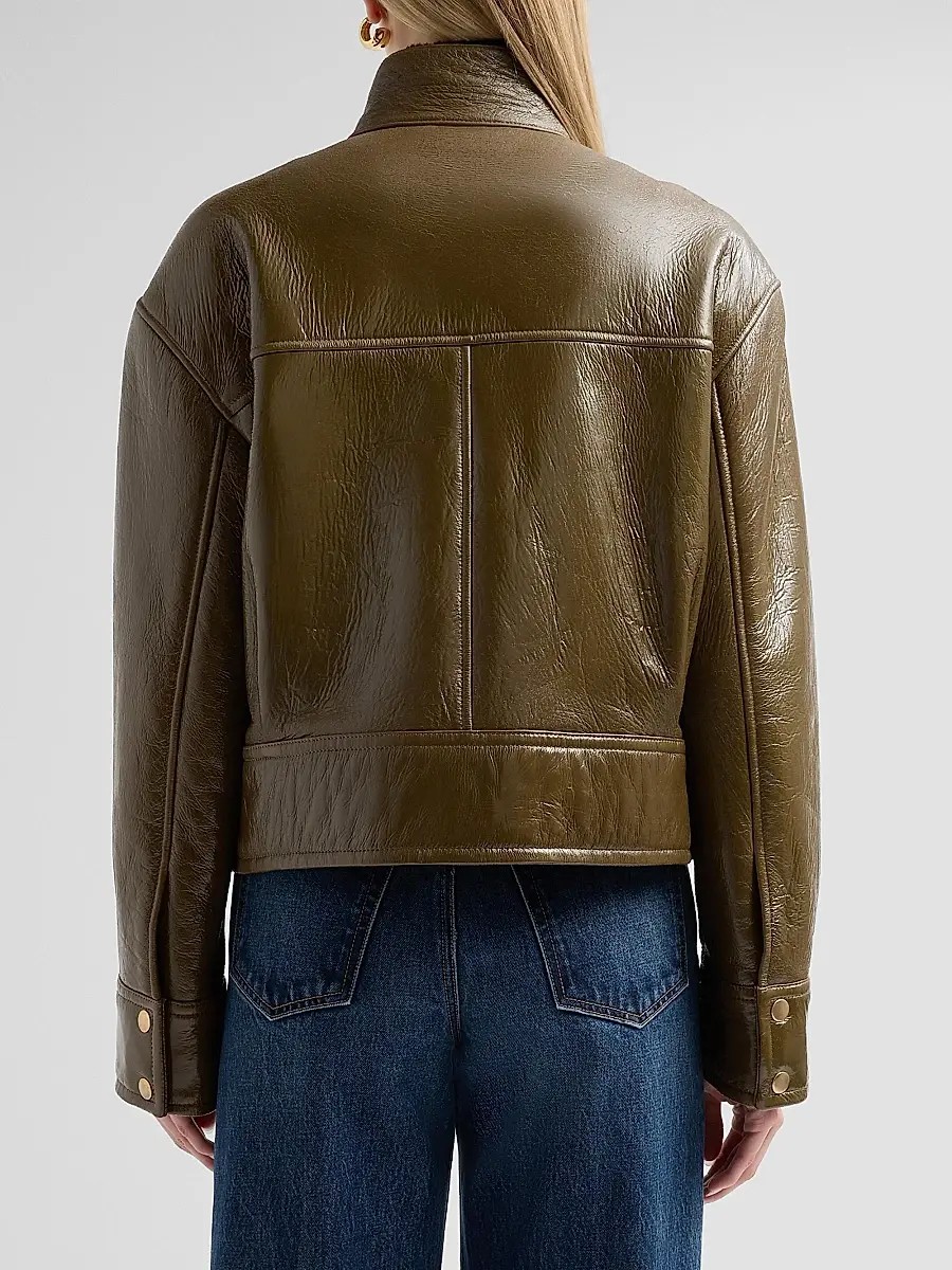 Ulla Johnson Women's ​Honora Leather Jacket | Thumbnail 3
