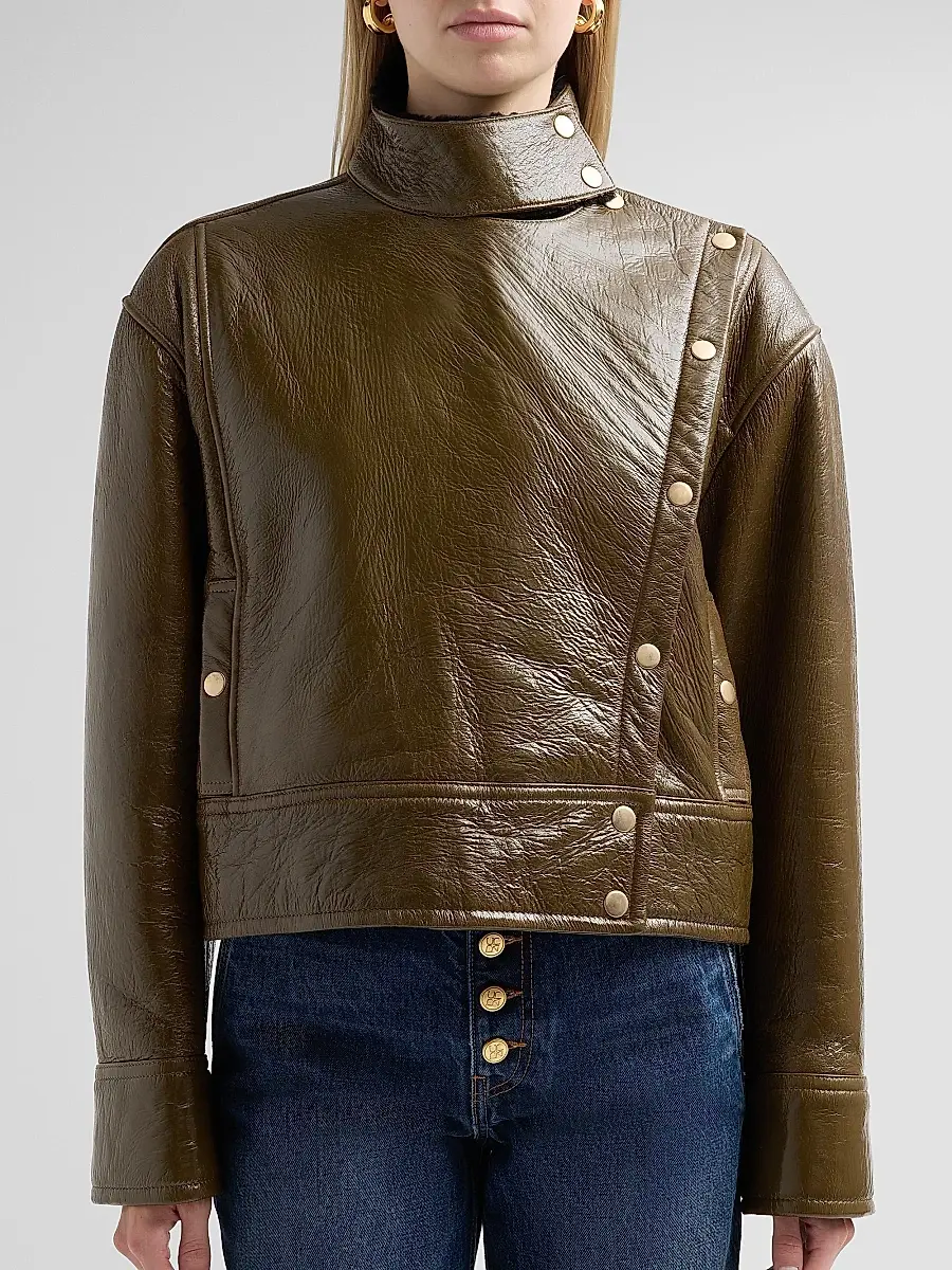 Ulla Johnson Women's ​Honora Leather Jacket | Thumbnail 5