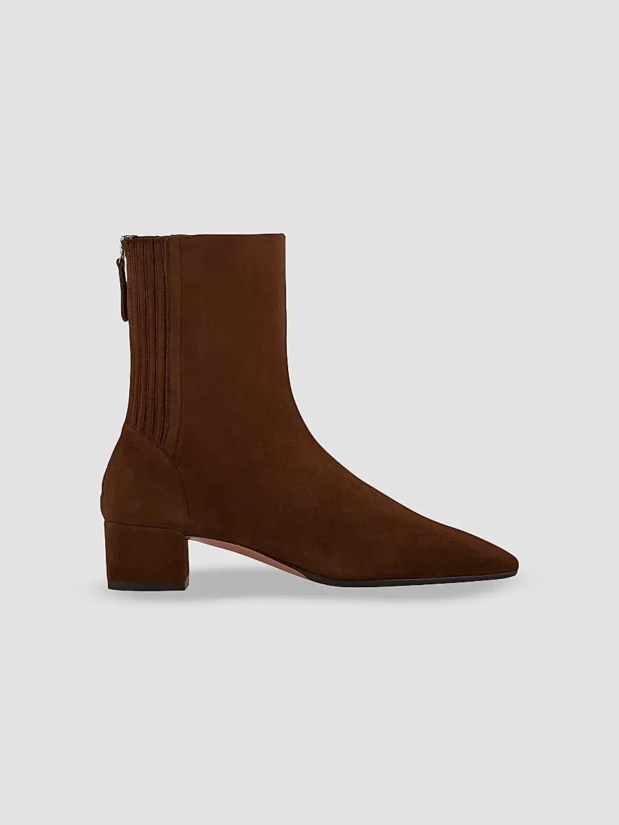 Aquazzura Women's Saint Honoré 35MM Suede Boots | Thumbnail 3 Aquazzura Women's Saint Honoré 35MM Suede Boots | Thumbnail 3