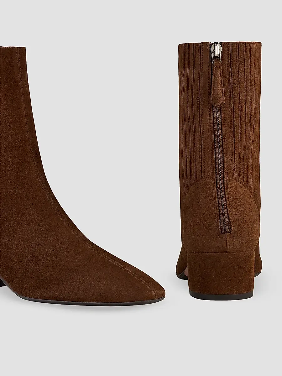 Aquazzura Women's Saint Honoré 35MM Suede Boots | Thumbnail 5 Aquazzura Women's Saint Honoré 35MM Suede Boots | Thumbnail 5
