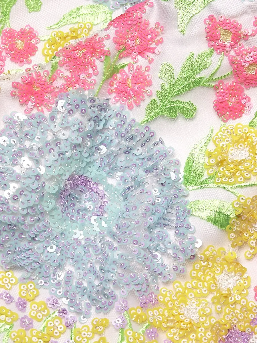 Lilly Pulitzer Women's Airbella Floral Sequined Shift Dress | Thumbnail 6 Lilly Pulitzer Women's Airbella Floral Sequined Shift Dress | Thumbnail 6