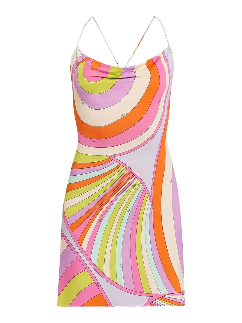 Women's L'Alba Jersey Satin Minidress Women's L'Alba Jersey Satin Minidress