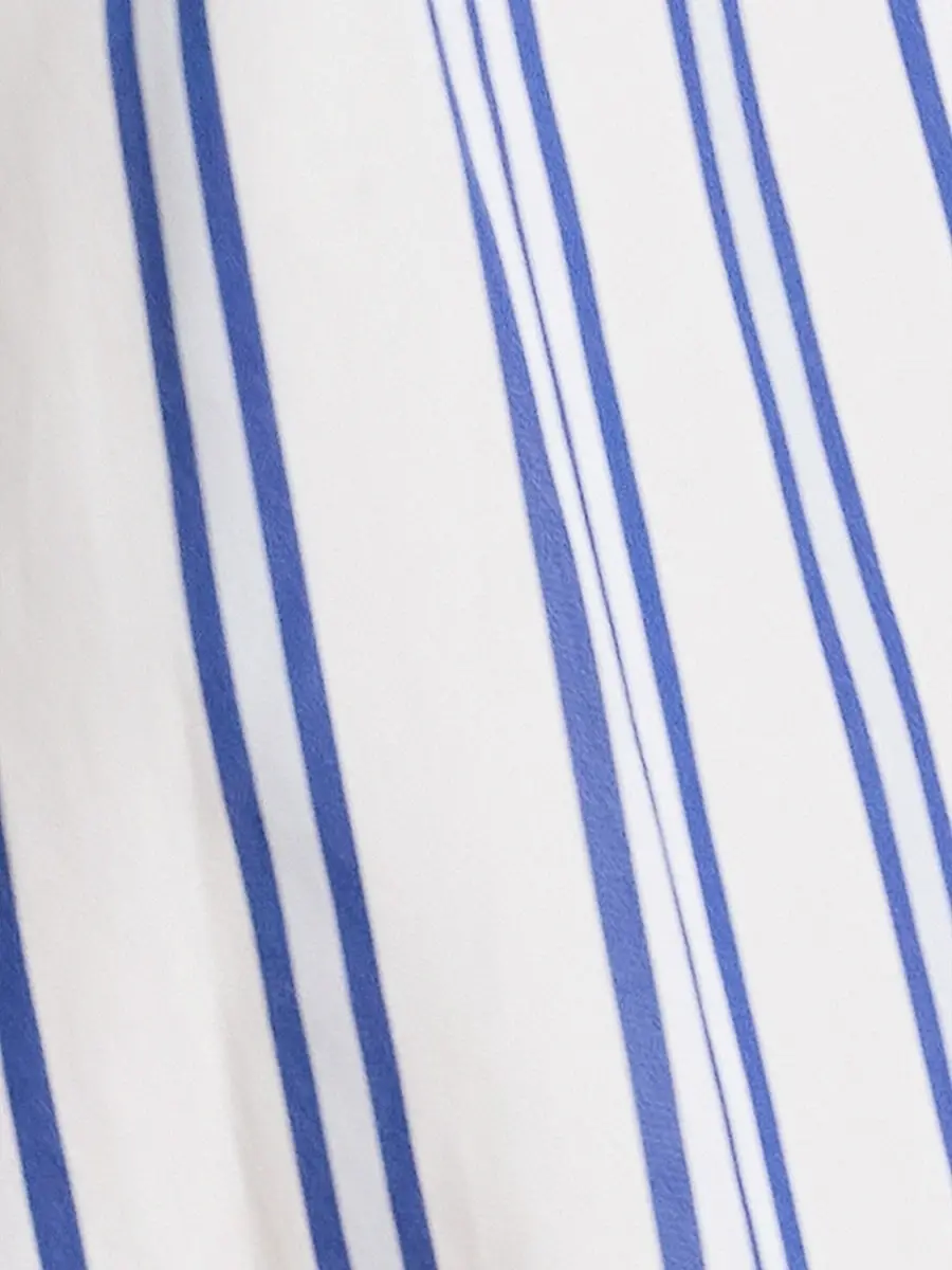 TWP Women's Next Ex Striped Cotton Crop Shirt | Thumbnail 5 TWP Women's Next Ex Striped Cotton Crop Shirt | Thumbnail 5
